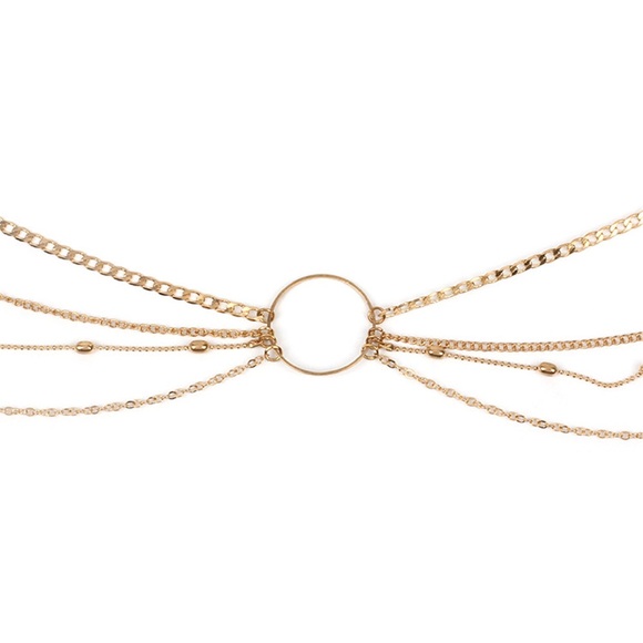 Boho Multilayer Beach Belly Waist Festival Chain - Picture 8 of 14